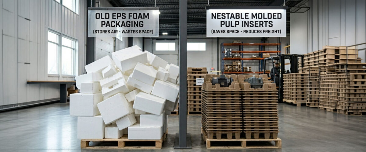 Pulp molded inserts